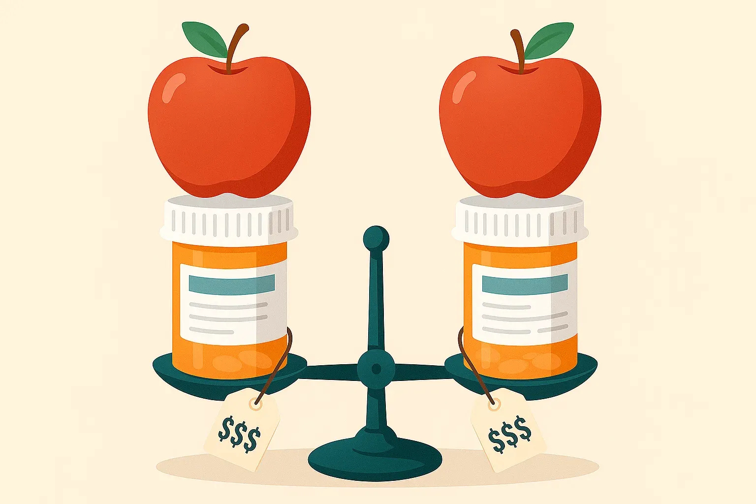 Comparing Advils to Advils. OK I know Advil probably wouldn't be in a prescription vial, but work with me here…